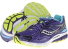 Purple/Blue/Citron Saucony Hurricane 16 for Women (Size 5)