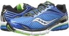 Blue/Black/Slime Saucony Triumph 11 for Men (Size 9)