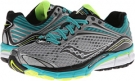 Grey/Teal/Citron Saucony Triumph 11 for Women (Size 5.5)