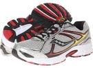 Silver/Black/Red Saucony Cohesion 7 for Men (Size 8)