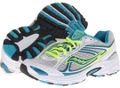 White/Teal/Silver Saucony Cohesion 7 for Women (Size 5.5)