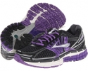Black/Electric Purple/Silver Brooks Adrenaline GTS 14 for Women (Size 10)