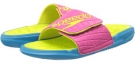 Fuchsia/Sulphur Spring Speedo Exsqueeze Me Rip Slide for Women (Size 8)