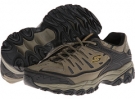 Pebble/Black/Pebble SKECHERS Afterburn M. Fit for Men (Size 11.5)