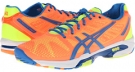 Flash Orange/Blue/Flash Yellow ASICS Gel-Solution Speed 2 for Men (Size 8)