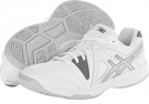 White/Charcoal/Silver ASICS Gel-Gamepoint for Men (Size 9)