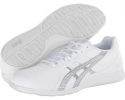 White/Silver/Interchange ASICS Cheer 7 for Women (Size 5)