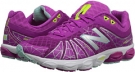 Purple/White New Balance W890v4 for Women (Size 9)