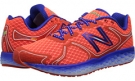 Orange/White New Balance Fresh Foam 980 for Men (Size 13)