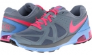 Magnet Grey/University Blue/Wolf Grey/Hyper Pink Nike Air Max Run Lite 5 for Women (Size 11.5)