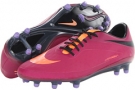 Bright Magenta/Black/Atomic Violet/Atomic Orange Nike Hypervenom Phatal FG for Women (Size 8.5)