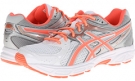 White/Coral/Silver ASICS GEL-Contend 2 for Women (Size 7)