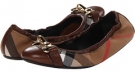 Tan/House Check Burberry Kids Shipley for Women (Size 6.5)