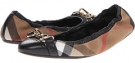 Black/House Check Burberry Kids Shipley for Women (Size 11)