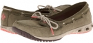 Olive Brown/Hot Coral Columbia Sunvent Boat for Women (Size 7.5)