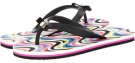 Black Rubber/Multi Brighton Wave Graphics Kate Spade New York Fiji for Women (Size 6)