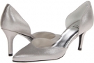 Chrome Raso Stuart Weitzman Bridal & Evening Collection Twice for Women (Size 10)