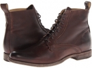 Dark Brown Soft Vintage Leather Frye Phillip Lace Up for Men (Size 9.5)