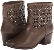 Grey Soft Full Grain Frye Courtney Stud Overlay Bootie for Women (Size 11)