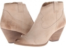 Stone Buffed Nubuck Frye Reina Bootie for Women (Size 10)