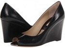 Black Palladium Smooth Calf Michael Kors Collection Valari for Women (Size 10)