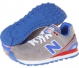 Grey New Balance Classics ML574-Stadium Jacket for Men (Size 9.5)