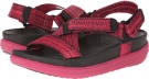 Rio Pink/Black FitFlop Sling Sandal II for Women (Size 6)