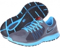 Dark Gray/Black/Vivid Blue Nike Lunar Forever 3 for Men (Size 6.5)
