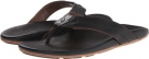 Black/Black Cow Silk OluKai Punono for Men (Size 7)