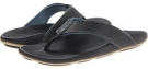 Black/Pale Ocean OluKai Kikaha for Men (Size 13)