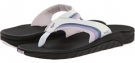 Black/White/Purple Reef Slap 3 for Women (Size 6)