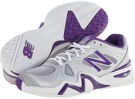 Silver/Purple New Balance WC1296 for Women (Size 6.5)