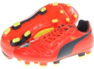 Fluro Peach/Ombre Blue/Fluro PUMA Evopower 3 FG for Men (Size 14)