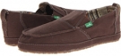 Dark Brown Sanuk Commodore for Men (Size 9)