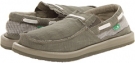 Olive/Seersucker Sanuk Skipjack for Men (Size 10)