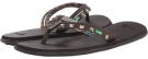 Brown Sanuk Gilded Girl for Women (Size 5)