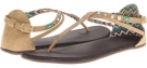 Tan Sanuk Gilded Girl T-Strap for Women (Size 10)