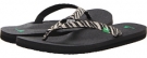 Zebra Sanuk Yoga Joy Exotic for Women (Size 8)