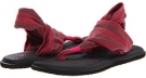 Charcoal/Hot Pink Sanuk Yoga Sling 2 for Women (Size 8)