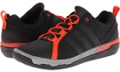 Black/Dark Orange adidas Outdoor Slack Cruiser for Men (Size 10.5)