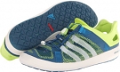 Tribe Blue/Chalk/Solar Slime adidas Outdoor Climacool Boat Breeze for Men (Size 8.5)