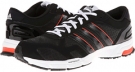 Black/Black/Solar Red adidas Running Marathon 10 NG for Men (Size 8.5)