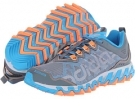 Lead/Solar Blue/Glow Orange adidas Running Vigor 4 TR for Women (Size 9)