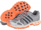 Tech Grey/Black/Glow Orange adidas Running Kanadia 6 TR for Women (Size 6)