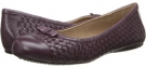 Oxblood Woven Soft Nappa Leather SoftWalk Naperville for Women (Size 6)