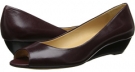 Merlot Glazed Kid Leather Trotters Lonnie for Women (Size 5)