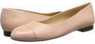 Blush Glazed Kid Leather Trotters Chic for Women (Size 10)