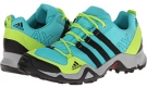 Semi Solar Slime/Black/Vivid Mint adidas Outdoor AX 2 W for Women (Size 6.5)