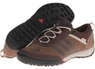 Grey Blend/Espresso/Collegiate Silver adidas Outdoor Daroga Sleek Leather W for Women (Size 8.5)