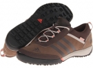 Grey Blend/Espresso/Collegiate Silver adidas Outdoor Daroga Sleek Leather W for Women (Size 10.5)